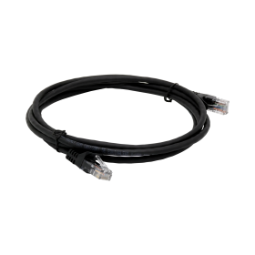 Cavo di rete Patch in CCA Cat.5E Nero UTP 2m Cavo di rete Patch in CCA Cat.5E Nero UTP 2m