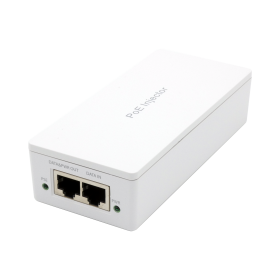 Tenda POE30G-AT Gigabit PoE Injector IEEE 802.3af/at, 30W, 10/100/1000 Mbps Ethernet PoE Adapter, Plug and Play, up to 100 meters, White Tenda POE30G-AT Gigabit PoE Injector IEEE 802.3af/at, 30W, 10/100/1000 Mbps Ethernet PoE Adapter, Plug and Play, up to 100 meters, White