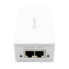 Tenda POE30G-AT Gigabit PoE Injector IEEE 802.3af/at, 30W, 10/100/1000 Mbps Ethernet PoE Adapter, Plug and Play, up to 100 meters, White Tenda POE30G-AT Gigabit PoE Injector IEEE 802.3af/at, 30W, 10/100/1000 Mbps Ethernet PoE Adapter, Plug and Play, up to 100 meters, White